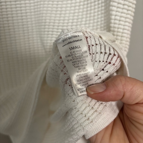 Solid & Striped The Carson White Knit Racerback Swim Coverup Dress NWOT - Picture 9 of 10